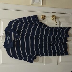 Men's navy blue Polo by Ralph Lauren short sleeve shirt size XXL